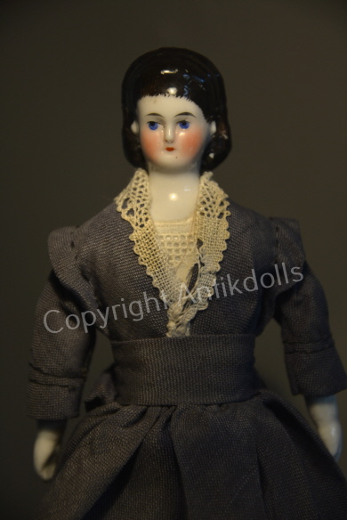 Biedermeier Dame 22cm